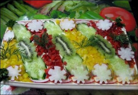 Новогодний салат морское чудо рецепт  на новый год 2013