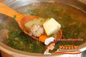 суп гречневый с фрикадельками рецепт