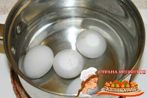 закуска из яиц
