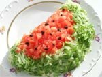 Салат сочный арбуз рецепт с фото