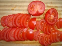 Салат из помидоров и огурцов рецепт с фото