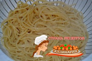 как приготовить спагетти
