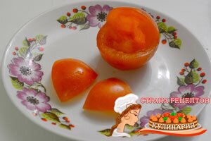 рецепт закуски из помидоров 