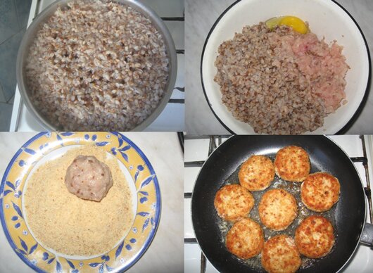 Рецепт приготовления блюда гречаники с мясом Рецепт приготовления блюда гречаники с мясом