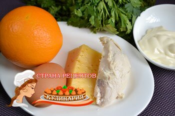 салат с апельсинами рецепт 
