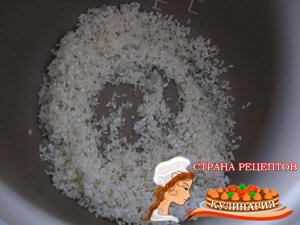 как приготовить рис в мультиварке