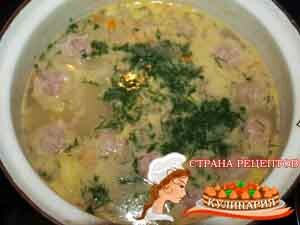 суп с фрикадельками рецепт с фото