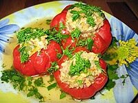 Перец фаршированный рецепт 