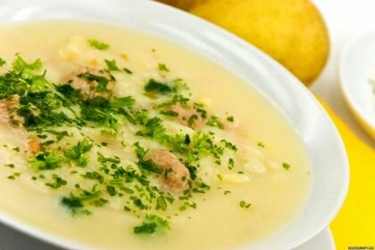 Суп-пюре из свежих кабачков рецепт