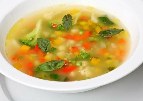Вегетарианский суп из овощей рецепт 