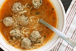 Суп с фрикадельками – рецепт приготовления с фото 