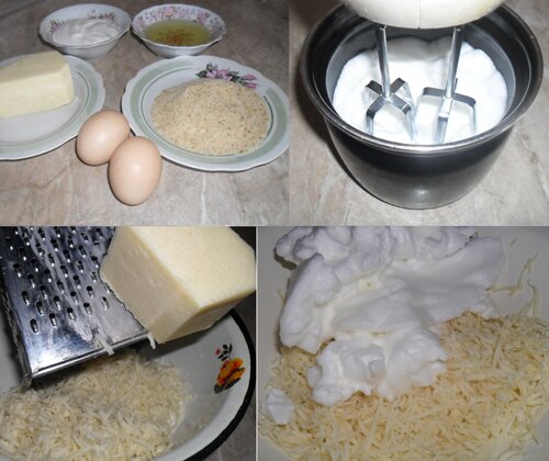 Рецепт приготовления блюда "Крокеты сырные" :