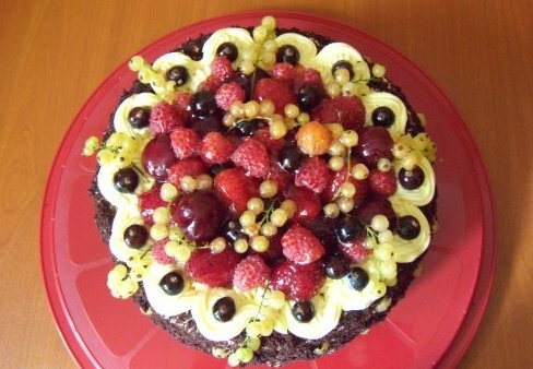 Фруктовый торт Панчо рецепт с фото 