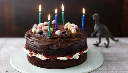 торт на детский день рождения 