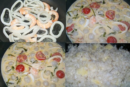 Вкусный рис с морепродуктами рецепт с пошаговыми фото на сайте Кулинария .