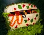 Салат из морепродуктов морской коктейль Сундучок с драгоценностями рецепт с фото 