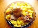 Курица в рукаве с картошкой рецепт с фото на Кулинария . ру