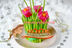 Салат «Весенний букет»
