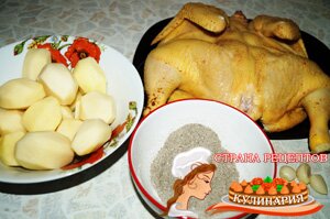 курица в духовке рецепт