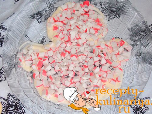 Новогодний салат Снеговик рецепт с фото