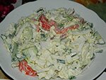 Овощной салат «Легкий»