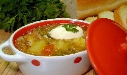  Суп щи из квашеной капусты рецепт