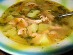 Рыбный суп из сёмги ( форели , горбуши ) рецепт с фото