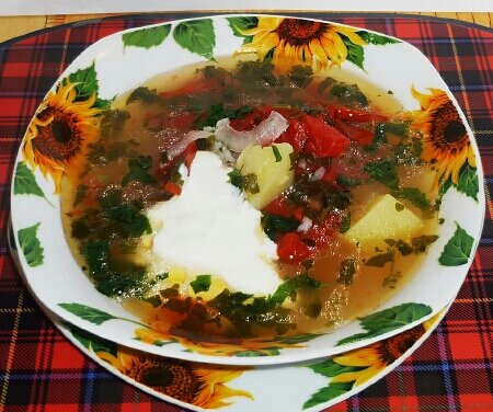 Легкий овощной суп с помидорами и рисом диетический рецепт приготовления с фото